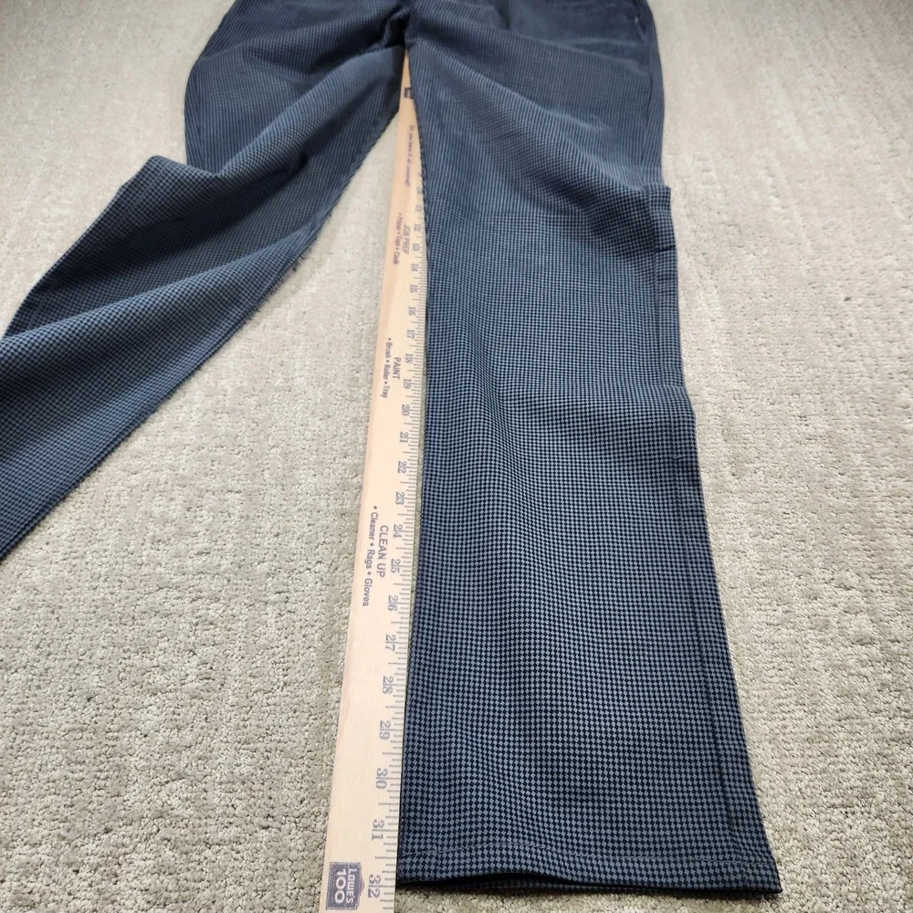 Adriano Goldschmied Pants Men 33x32 *READ Check Plaid The Everett Slim Straight